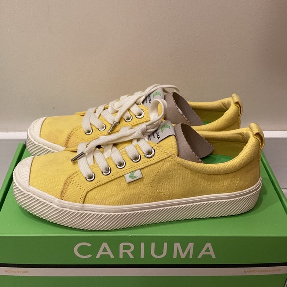 Cariuma Shoes - Cariuma Rio Brazil Yellow Sneakers Size 7 excellent condition